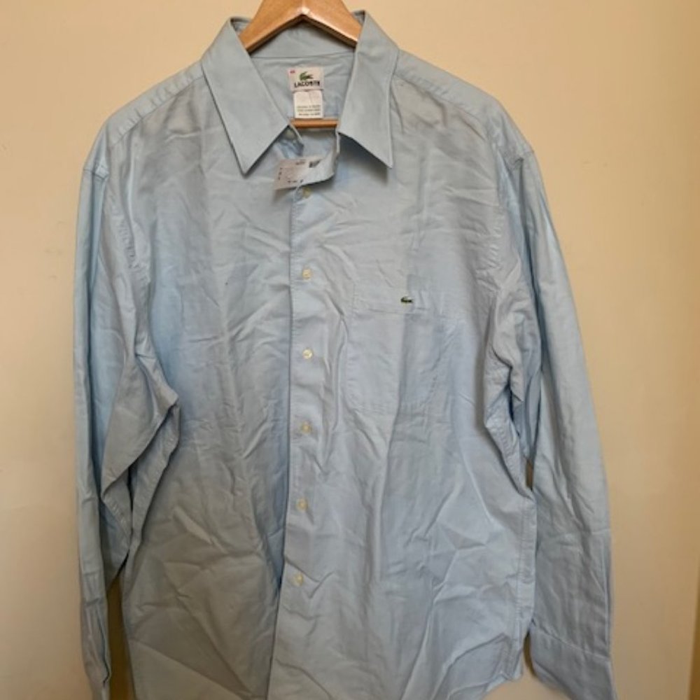 NWT Lacoste long-sleeve polo